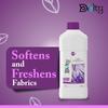 Diolty Fabric Conditioner 1L  Lavender | Premium Softness, Long-Lasting Freshness | Hand & Machine Wash | Family-Sized Reusable Bottle, Made in India view 2