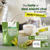 ATLANTIS Instacup Cardamom Tea Premix Single Serve Sachets Pack | 25 Sachets X 14 Grams | Travel-Friendly Zipper Lock Pack | Just Add Hot Water & Stir view 3