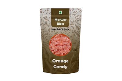MarwarBites Orange Candy | Narangee Candy | Narangee Toffee | SantraToffee | Vegetarian | Orange Flavoured Toffee (250gm)