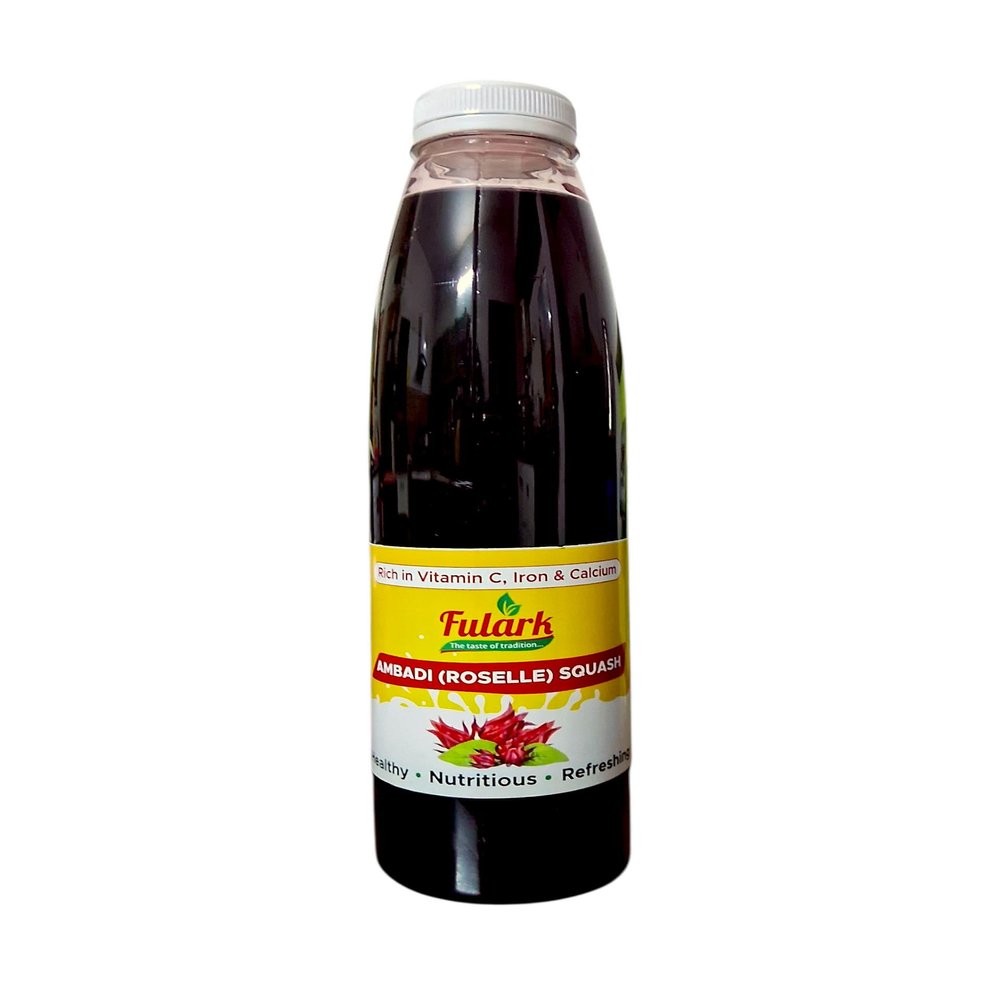 FULARK Roselle/Ambadi Sharbat, Rich in Vitamin C, Iron & Calcium, Refreshing & Healthy for Day to Day Wellbeing.(700 ml)