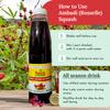 FULARK Roselle/Ambadi Sharbat, Rich in Vitamin C, Iron & Calcium, Refreshing & Healthy for Day to Day Wellbeing.(700 ml) view 4