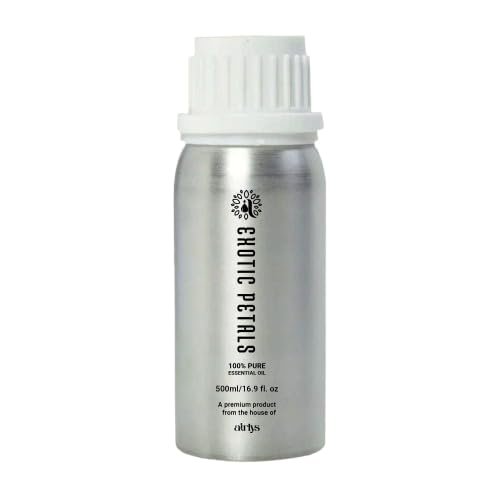 Airlys Exotic Petals Premium Essential Oil  Vibrant Citrus & Floral Aromas with Pink Pepper & Patchouli for an Uplifting, Luxurious Ambiance (500ml)