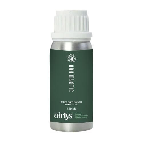 Airlys Oak Mystic Royel Ultrasonic Essential Oil Luxurious Woody Aroma with Eucalyptus & Lemon for a Sophisticated, Invigorating Ambiance (120ml)