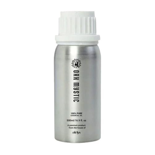 Airlys Oak Mystic Royel Premium Essential Oil  Luxurious Woody Aroma with Eucalyptus & Lemon for a Sophisticated, Invigorating Ambiance (500ml)