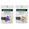 Asian Herbs Herbal Tea Combo - 2 in 1 Combo of Blue Butterfly Pea Flower Tea 15 Tea Bags and Chamomile Flower Tea 15 Tea Bags | Promoting Heart Wellness & Vitality view 1