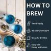 Asian Herbs Herbal Tea Combo - 2 in 1 Combo of Blue Butterfly Pea Flower Tea 15 Tea Bags and Chamomile Flower Tea 15 Tea Bags | Promoting Heart Wellness & Vitality view 4