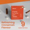 NeuroGum Energy Caffeine Gum (9 Pieces) - Sugar Free with L-theanine + Natural Caffeine + Vitamin B12 & B6 - Energy & Focus Supplement for Women & Men, Peppermint Flavor | (Pack of 1 (9 Gums), Cinnamon) view 3