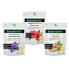 Asian Herbs Herbal Tea Combo - 3 in 1 Combo of Blue Butterfly Pea Flower Tea, Hibiscus Flower Tea and Ginger Green Tea | Promoting Heart Wellness & Vitality (30 Tea Bags each) view 1