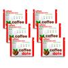 CAFOCO Coffe Date Energy Bars with No Added Sugar, Fibre Nutrition, No Preservatives Healthy Snack Bites with Cashew, Rich Coffe, Cocoa, Dates & Plant Protein Powder for Breakfast (Pack of 6x30g Each) view 1