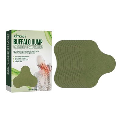 Hump Relief Patches Wormwood Cervical Care Patch for Shoulder Strain, Lumbar Spine, and Back Discomfort (12pcs)