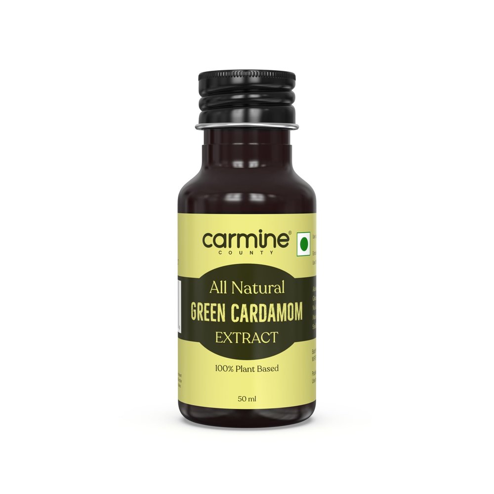 Carmine County All Natural Green Cardamom Extract (All New Packaging) (50 ml)