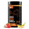 Beast Life High Protein Mass/Weight Gainer | 500 Gram | Strawberry Banana | NABL LAB Tested | For Muscle Gain & Fast Growth | Cereal-Based Formula, No Maltodextrin | India's #1 Cereal Based Bulk Gainer view 1