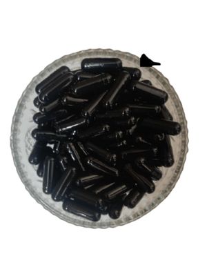 AJAY ENTERPRISES SIZE 00 (175 MG) Empty Vegetarian Capsules(CT)(Pack of 1000) (Black, SIZE 3 (175 MG))
