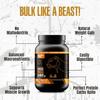 Beast Life High Protein Mass/Weight Gainer | 1 KG | Strawberry Banana | NABL LAB Tested | For Muscle Gain & Fast Growth | Cereal-Based Formula, No Maltodextrin | India's #1 Cereal Based Bulk Gainer view 4