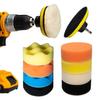 BELARO CAR Foam Drill POLISHING PAD 11 PCS Polishing Pads,Attachment Set, Scrubber Brush Scrub Pads for Bathroom Surfaces, Floor, Tub, Shower, Grout, Tile (Without Drill Machine) (Pack of 1)(2) view 1