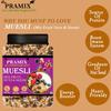 Pramix Muesli Fruit and Nuts - 400g With Fruits, Nuts & Seeds, Multigrain Breakfast Cereal, Delight Healthy Breakfast view 3