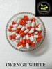 AJAY ENTERPRISES Empty Vegetarian Capsules (Pack of 1000) (White-Orange, SIZE 0 (500 MG)) view 3