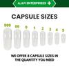 AJAY ENTERPRISES Empty Vegetarian Capsules (Pack of 1000) (Pink-CT, SIZE 2 (250 MG)) view 4
