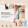 Diano dimzi Eyebrow Razor Facial Hair Remover Eyebrow Trimmer Eye Brow Shaver 3 Colors Facial Hair Shavers with Precision Cover, Facial Hair Remover Trimmers (Pack of 5) view 2