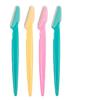 Diano dimzi Eyebrow Razor Facial Hair Remover Eyebrow Trimmer Eye Brow Shaver 3 Colors Facial Hair Shavers with Precision Cover, Facial Hair Remover Trimmers (Pack of 4) view 1