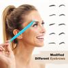 Diano dimzi Eyebrow Razor Facial Hair Remover Eyebrow Trimmer Eye Brow Shaver 3 Colors Facial Hair Shavers with Precision Cover, Facial Hair Remover Trimmers (Pack of 4) view 3