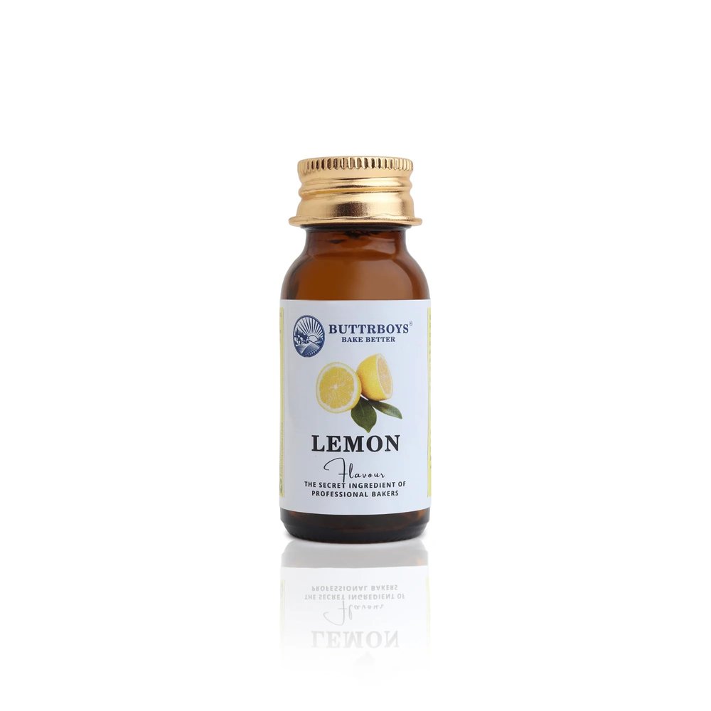 ButtrBoys Liquid Food Essence Lemon Flavour 20 ML Cooking Food Baking
