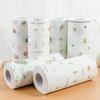 CHAMELI Non Woven Reusable and Washable Kitchen Printed Tissue Roll Non-stick Oil Absorbing Paper Roll Kitchen Special Paper Towel Wipe Paper Dish Cloth Cleaning Cloth. view 1