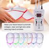 7-Color LED Face Mask Light Therapy with Neck Treatment - Anti-Aging Skin Rejuvenation, Wrinkle Reduction & Tightening Facial Care - Professional Skin Care Device for Radiant Youthful Skin view 3