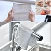 Double Layer Steel Scrubber - Heavy Duty Stainless Steel Cleaning Pad, Non-Scratch, 20 x 20 cm (10) view 4