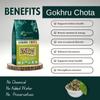 Brijbooti Gokhru Chota 200 Gram - Gokshura - Tribulus Terrestris Seeds - Small Caltrops - Gokhru Seeds | FSSAI, GMP, ISO Certified view 2