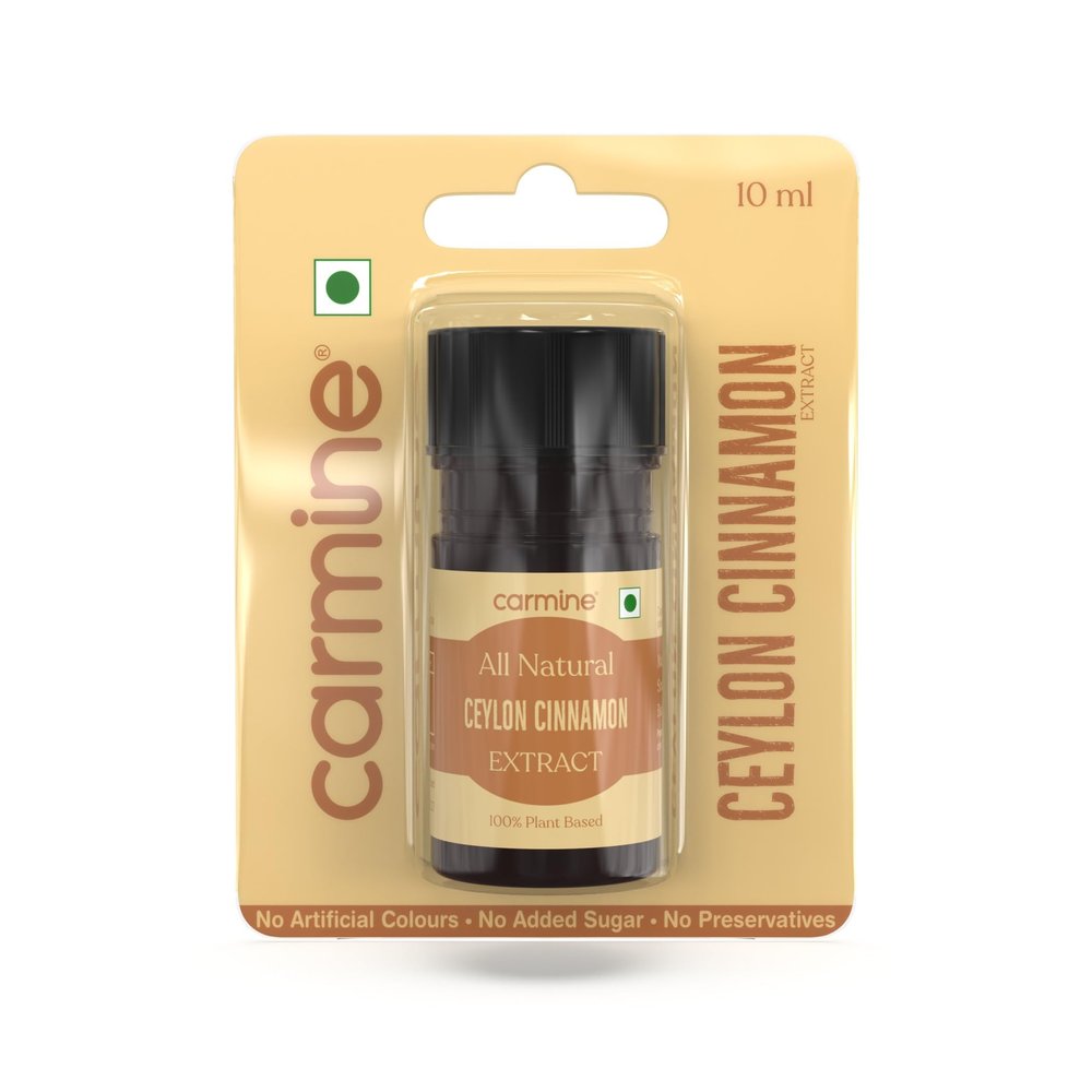 Carmine County All Natural Ceylon Cinnamon Extract (10 ml (Pack of 3))