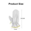 LUIE TEK LIYA Wire Dishwashing Gloves, Kitchen & Household Cleaning Gloves, Heat Insulating & Waterproof, Reusable, Silver view 2