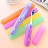 FOXIGON Toothbrush Holder Set  4 Pcs Travel-Friendly Tube Cap Covers for Toothbrush Protection | Portable Anti-Bacterial Toothbrush Cases (Multicolor) view 1