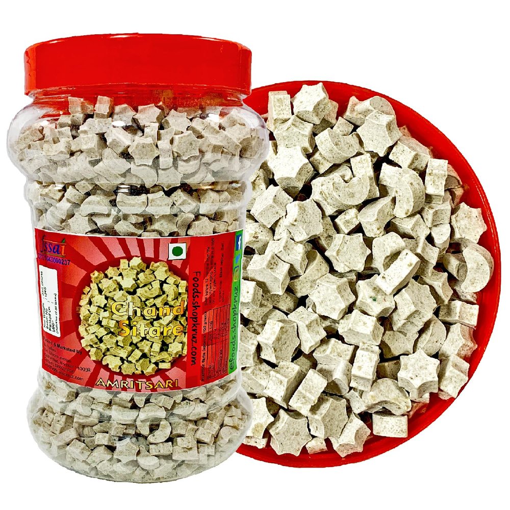 Foods.shopkruz Chand Sitara 300gm | Sweet & Sour Star And Moon Shaped Toffee For Kids | Mouth Freshener | Mukhwas chand sitare tangy