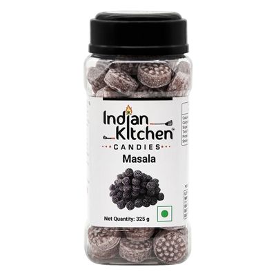 Indian Kitchen Masala Candy  325g | Experience the Bold, Spicy, and Tangy Taste | A Sweet and Chatpata Candy Snack Loved by All Ages | Perfect for an On-the-Go Sugar Rush