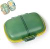 8-Slot Airtight Pill Box, Portable & Leakproof Medicine Organizer with Secure Compartments, Ideal for Travel & Daily Use view 1