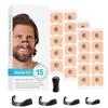 MOKRUSH Magnetic Nasal Strips for Breathing | Anti Snoring Nose Clip | Skin Safe Sleep Nasal Strips | Nasal Dilators For Breathing | Instant Releif From Snoring | Snore Stopper | Anti Snoring Nose Clip | Anti Snoring Devices For Men | Boost Oxygen In view 1
