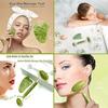 3D Massager Face Stone Roller Massager with Gua Sha Jade Stone,Ice Roller and 3D Massager Roller Set Facial Combo For Skin Eye Body Ice Cube Women Men Reusable (Ice Roller + Stone Roller + 3D Roller) view 2