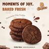 Bcookies Soft Chocolate Chip Cookie | Homemade Freshly baked cookies | Chewy & Delicious Taste | No Refined Sugar, No Preservatives | Perfect for Snacks, Gifts & Desserts | Ideal for Chocolate Lovers (250g) view 3