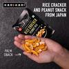 Kari Kari Rice Crackers Variety Pack (18g X Pack of 24) | Chilli Garlic, Salt Pepper, & Sesame Soy (8pcs each respectively) | Crunchy Japanese Snacks | Roasted, Non-Fried Healthy Party Snacks | 100% Vegetarian view 3
