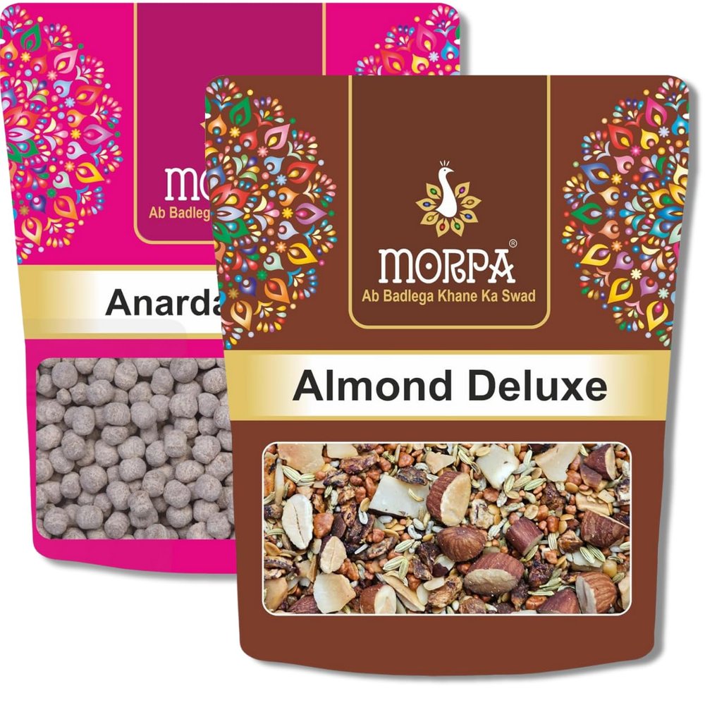 Almond Dry Fruit Delight Assorted Digestive Mouth Freshner & Dried Anardana Goli Churan Mukhwas (200g each) |Refreshing Breath and Healthy Digestion | Mouth Freshener, Digestive, After-Meal Snack