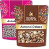 Almond Dry Fruit Delight Assorted Digestive Mouth Freshner & Dried Anardana Goli Churan Mukhwas (200g each) |Refreshing Breath and Healthy Digestion | Mouth Freshener, Digestive, After-Meal Snack view 1