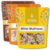Almond Dry Fruit Delight Assorted Digestive Mouth Freshner, Digestive Hing Tikki Pachak Churan,Millet Mukhwas Mix of Almonds, Seeds and Fruits for Fresh Breath and Gut Health (200g each) |After-Meal view 1