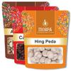 Almond Dry Fruit Delight Assorted Digestive Mouth Freshner, Calcutta Supari-Free Traditional Sweet Meetha dry Paan Mukhwas, Digestive Hing Tikki (Peda) Pachak Churan (200g each) | After-Meal Snack view 1