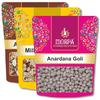 Almond Dry Fruit Delight Assorted Digestive Mouth Freshner, Dried Anardana Goli Churan,Millet Mukhwas Mix of Almonds, Seeds and Fruits for Fresh Breath and Gut Health (200g each) | After-Meal Snack view 1