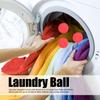 UniMarket Laundry Ball, Reduce Static Electricity Reusable Washing Machine Balls for Household red view 3