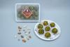DATES DELITE || 250 gram || Dry Fruits Laddu || Dru fruit Laddu Made with Cashews, Almonds, Gulkand and Pure Ghee || Energy Bite & Healthy Snacks with Goodness of Dry Fruits || Healthy Delicious Indian Sweets (Pack of 1) view 1