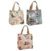LOOM TREE Lunch Bag Handbag Reusable Stylish Canvas Tote Bag For Vacation Picnic Beach Butterfly | Womens Handbags & Bags view 4