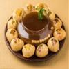Aplenty Dry Gol Gappa/Pani Puri/Puchka Wheat Snack Pellets | Ready To Fry Atta Golgappa Papad - 200gm view 2