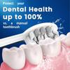 Fairir Sonic Electric Toothbrush with 10 Brush Heads for Adults and Children, Up to 30 Days on a Single Charge, 5 Modes, Built-in 2-Minute Smart Timer, IPX8 Waterproof Electric ToothbrushWhite view 2